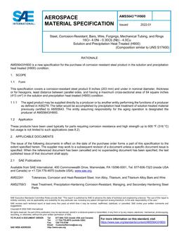 SAE AMS5643/H900 PDF