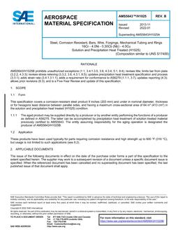 SAE AMS5643/H1025B PDF