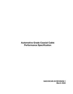 SAE USCAR29-1 PDF