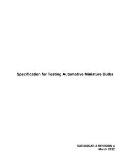 SAE USCAR3-4 PDF
