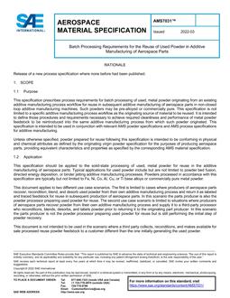 SAE AMS7031 PDF