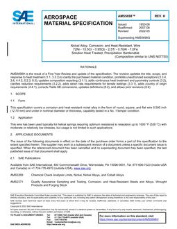 SAE AMS5698H PDF