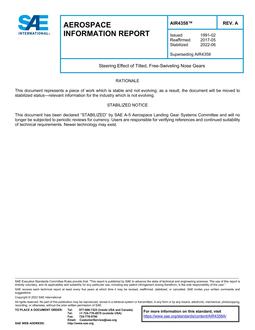 SAE AIR4358A PDF