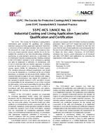 SSPC ACS 1/NACE No. 13 PDF