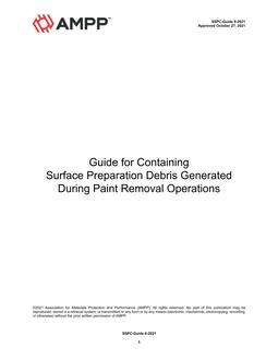SSPC Guide 6-2021 PDF