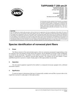 TAPPI T 259 PDF